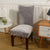 1/2/4/6 pcs Thick Plush Elastic Chair Cover Stretch Dining Seat Cover for Banquet Wedding Restaurant Hotel Anti-dirty Removable