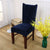 1/2/4/6 pcs Thick Plush Elastic Chair Cover Stretch Dining Seat Cover for Banquet Wedding Restaurant Hotel Anti-dirty Removable