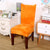 1/2/4/6 pcs Thick Plush Elastic Chair Cover Stretch Dining Seat Cover for Banquet Wedding Restaurant Hotel Anti-dirty Removable