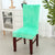 1/2/4/6 pcs Thick Plush Elastic Chair Cover Stretch Dining Seat Cover for Banquet Wedding Restaurant Hotel Anti-dirty Removable