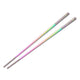 304 Stainless Steel Chinese Square  Chopsticks