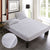 100% Waterproof Bed Cover Brushed Fabric Quilt Mattress Protector Cover for Bed Breathable Anti-mite Mattress Topper 160x200cm