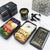 1200ml Lunch Box Double-layer Portable Bento Box Food Container With Compartments Picnic School Leakproof Microwavable BPA Free