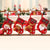 1PC Christmas Stockings Hanging Christmas Tree Decoration Ornaments New Year Candy Bag Gifts Socks Stocking Xmas Ornament S35