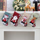 1pc Christmas Stockings New Year Kids Gifts Bag Cute Cartoon Snata Claus Snowman Elk Xmas Sock Hang Decorations For Fireplace