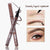 1pcs Professional Brown Color Waterproof Liquid Eyebrow Liner Pencils Natural Long Lasting Pigments Eye Brow Liner Pen Makeup