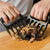 2 PCs/Set New Bear Claws Barbecue Fork Tongs Pull Meat Shred Pork Clamp Roasting Fork Black BBQ Set Barbecue Tool