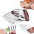 2 pcs Multi-function Tearing Meat Device Wood Handle Bear Claws Meat Divided Barbecue Kitchen Tools