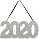 2020 New Year's Glitter Paper Disposable Hanging Sign2020 New Year's Glitter Paper Disposable Hanging Sign