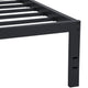 GranRest 18" Metal Slat Platform Bed, Queen