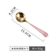 304 Stainless Steel Mesh Red Spoon