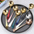 304 Stainless Steel Mesh Red Spoon