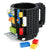 350ml Creative Milk Mug Coffee Cup Building Blocks Cup DIY Building Blocks Puzzle Drink Cup Block Christmas Gift Mug Design