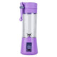 380ml USB Rechargeable Portable Blender Mixer 6 Blades Juicer Juice Citrus Lemon Vegetable Fruit Smoothie Squeezers Dropshipping