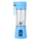 380ml USB Rechargeable Portable Blender Mixer 6 Blades Juicer Juice Citrus Lemon Vegetable Fruit Smoothie Squeezers Dropshipping