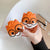 3D Bluetooth Wireless Brown Bear Earphone Case For AirPods Case Silicone Cute Cartoon Cover Accessories for Apple Air pods 2 Box
