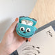 3D Bluetooth Wireless Brown Bear Earphone Case For AirPods Case Silicone Cute Cartoon Cover Accessories for Apple Air pods 2 Box