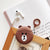 3D Bluetooth Wireless Brown Bear Earphone Case For AirPods Case Silicone Cute Cartoon Cover Accessories for Apple Air pods 2 Box