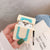 3D Bluetooth Wireless  Earphone Case For AirPods Case Silicone Toast Protective Cover Accessories for Apple Air pods Box