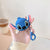 3D Bluetooth Wireless  Earphone Case For AirPods Case Silicone Toast Protective Cover Accessories for Apple Air pods Box
