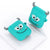 3D Cute Earphone Case for Airpods 2 Case Anime Bear Silicone Rabbit Headphone Protector Cover for Apple Airpods For Earpods Case