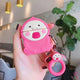 3D Cute Earphone Case for Airpods 2 Case Anime Bear Silicone Rabbit Headphone Protector Cover for Apple Airpods For Earpods Case