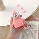 3D Cute Earphone Case for Airpods 2 Case Anime Bear Silicone Rabbit Headphone Protector Cover for Apple Airpods For Earpods Case