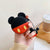 3D Earphone Case For Airpods Case Cute Silicone Dog Duck Cartoon Cover For Apple Air pods 2 Headphone/Earpods Case keychain Ring