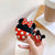 3D Earphone Case For Airpods Case Cute Silicone Dog Duck Cartoon Cover For Apple Air pods 2 Headphone/Earpods Case keychain Ring