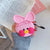 3D Earphone Case For Airpods Case Cute Silicone Dog Duck Cartoon Cover For Apple Air pods 2 Headphone/Earpods Case keychain Ring