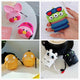3D Earphone Case For Airpods Case Cute Silicone Dog Duck Cartoon Cover For Apple Air pods 2 Headphone/Earpods Case keychain Ring