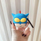 3D Earphone Case For Airpods Pro Case Silicone Butt Cat Cartoon Headphone/Earpods Cover For Apple Air pods Pro 3 Case Keychain