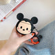 3D Earphone Case For Airpods Pro Case Silicone Butt Cat Cartoon Headphone/Earpods Cover For Apple Air pods Pro 3 Case Keychain