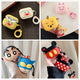 3D Earphone Case For Airpods Pro Case Silicone Butt Cat Cartoon Headphone/Earpods Cover For Apple Air pods Pro 3 Case Keychain