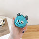 3D Earphone Case For Airpods Pro Case Silicone Stitch Dog Cartoon Headphone/Earpods Cover For Apple Air pods Pro 3 Case Keychain