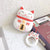 3D Earphone Case For Airpods Pro Case Silicone Stitch Dog Cartoon Headphone/Earpods Cover For Apple Air pods Pro 3 Case Keychain