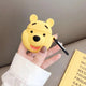 3D Earphone Cases For AirPods Case Silicone Cute Cartoon Dog Puppy Cover For Apple Air pods 2 Funny Case for Earpods Ring Strap