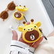 3D Earphone Cases For AirPods Case Silicone Cute Cartoon Dog Puppy Cover For Apple Air pods 2 Funny Case for Earpods Ring Strap
