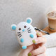 3D Rabbit Earphone Case For Airpods 2 Case Silicone Mouse Cover for Apple Air pods Case Dinosaur For Earpods Headphone Strap