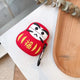 3D Rabbit Earphone Case For Airpods 2 Case Silicone Mouse Cover for Apple Air pods Case Dinosaur For Earpods Headphone Strap