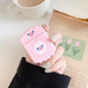 3D Rabbit Earphone Case For Airpods 2 Case Silicone Mouse Cover for Apple Air pods Case Dinosaur For Earpods Headphone Strap
