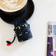 3D Unicorn Earphone Case For Airpods 2 Case Silicon Rice ball Cover for Airpods 1 Headphone Case  Earbuds Case Cover Ring Strap
