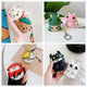 3D Unicorn Earphone Case For Airpods 2 Case Silicon Rice ball Cover for Airpods 1 Headphone Case  Earbuds Case Cover Ring Strap