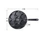 4/7 Hole Egg Frying Pot Omelet Pan