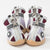 4 Piece set / Suit Pet Dog Shoes Outdoor Waterproof Rain Boots Boots Socks Puppy Wear Non-slip Shoe Cover Zipper