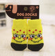 40PCS/Lot drop shipping Pet Dog Socks Anti-slip Soft Cotton Cartoon Puppy dog indoor shoes socks for Chihuahua Yorkshire
