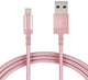 Nylon Braided Lightning to USB A Cable, MFi Certified iPhone Charger, Dark Gray, 6-Foot
