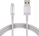 Nylon Braided Lightning to USB A Cable, MFi Certified iPhone Charger, Dark Gray, 6-Foot