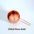 4Pcs/Set Rose Gold Stainless Steel Measuring Cups And Measuring  Spoon Scoop Set Wooden Handle Kitchen Measuring Tool For Baking