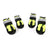 4Pcs/set Reflective Dog Shoes Outdoor Waterproof Pet Rain Shoes Boots Socks Large Dogs Wear resistant Anti-slip Sport Footwear